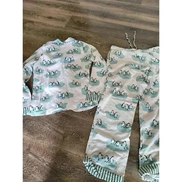 Munki Munki penguin super soft pjs size medium set #6 - Picture 5 of 7